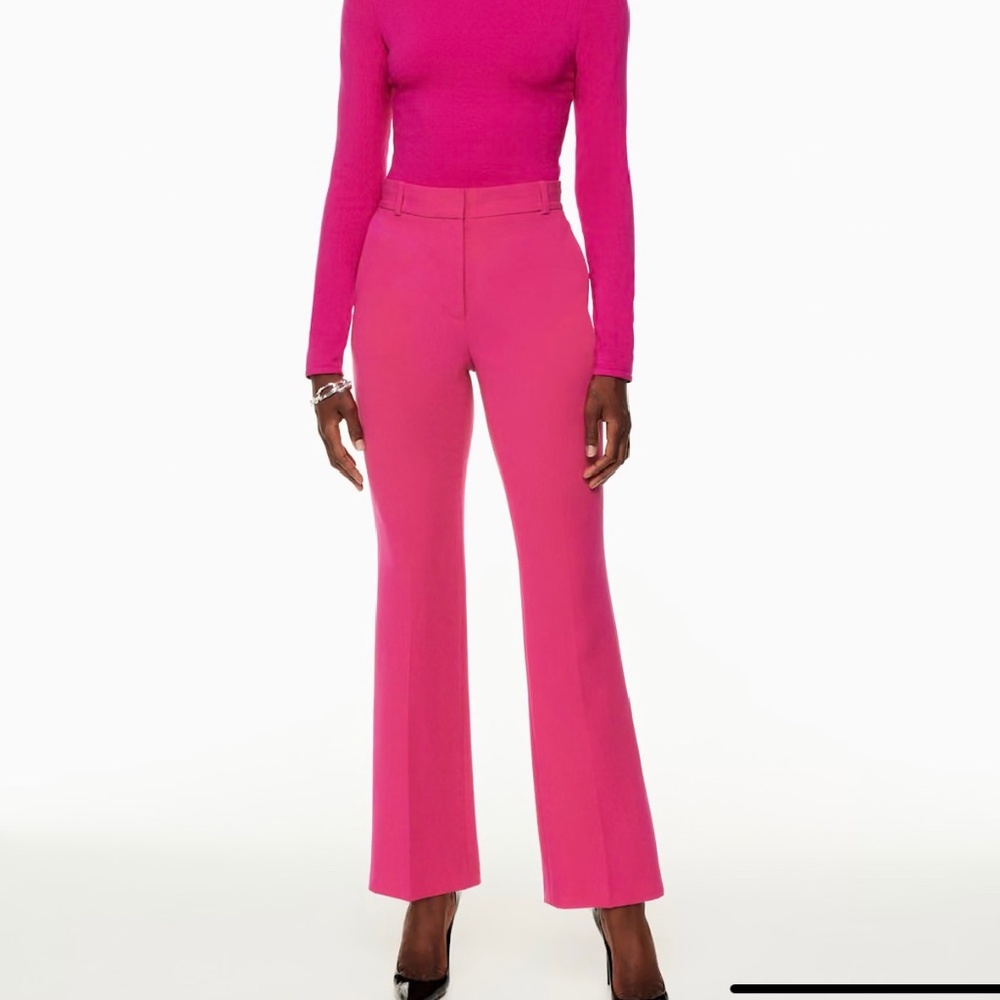 Aritzia Babaton Publish pant NWT Granita pink size 8